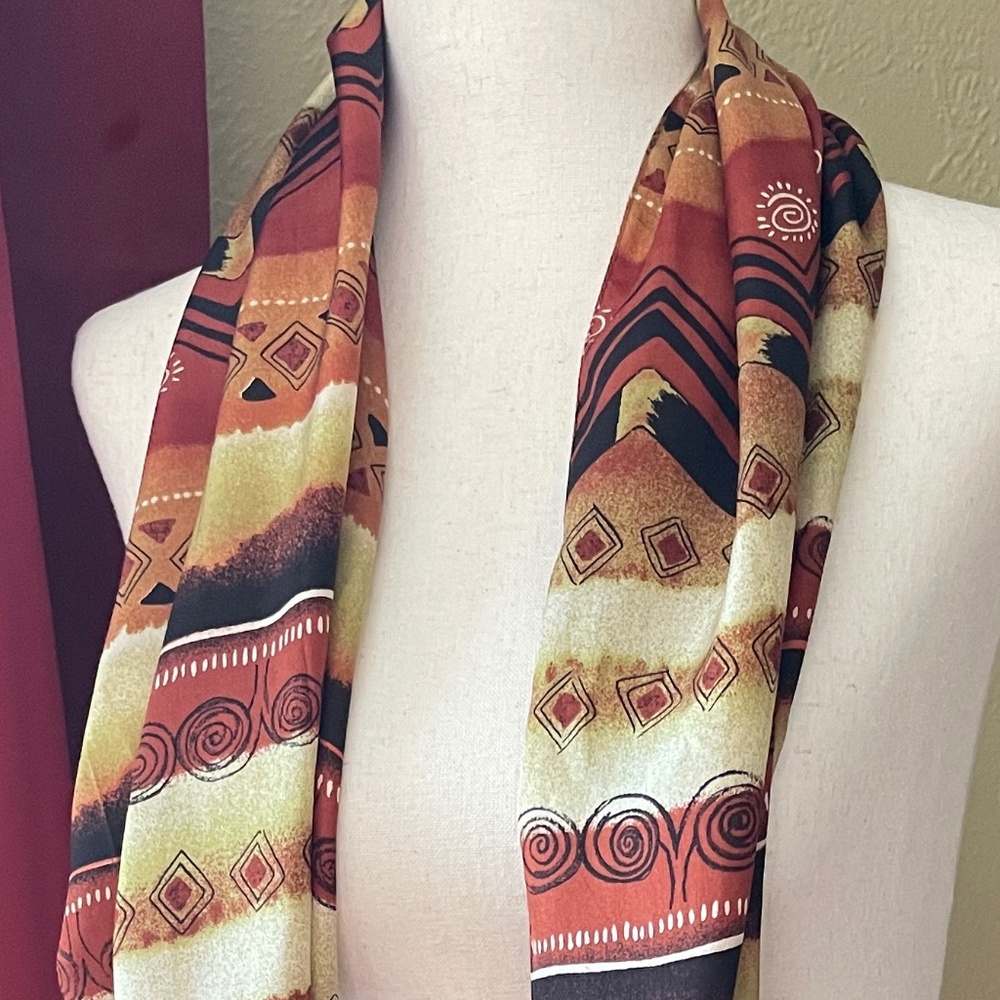 vintage scarf - Picture 4 of 5